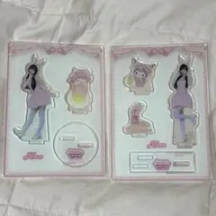 きゅるりんってしてみて 逃げ水あむ サンリオ コラボ アクリルスタンドのサムネイル