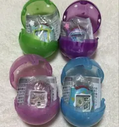 たまごっち シャカシャカチャームコレクション2 ふらわっち めめっち 4個セット