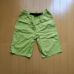 美品ジュニア　ビタミンカラー　ハーフパンツ　グリーン　160cm