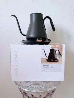 新品未使用　EPEIOS ブラック 電気ケトル EPEIOS 電気ケトル COVE 1℃単位温度調節 保温 急速沸騰 電気