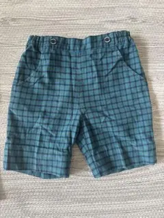 familiarチェック柄 ハーフパンツ