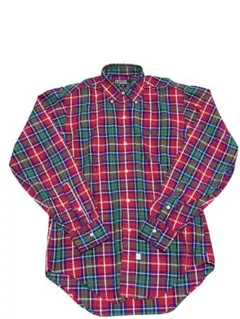 Polo Ralph Lauren 緑タグ ヴィンテージ チェックシャツ長袖M