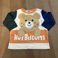 HotBiscuits クマプリント Tシャツ 80サイズ