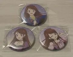 アイカツ　映画　缶バッジ　ソレイユたっぷり缶バッジ　ソレイユ　紫吹蘭　蘭