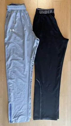 【新品未使用】アンダーアーマー ジャージパンツ 2本セット ハワイ購入￼