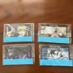 僕のヒーローアカデミア　ウェファーチョコカード4枚