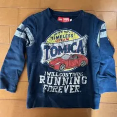 TOMICA トレーナー 100cm ネイビー