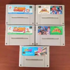 SFC版 パワフルプロ野球 他 野球ゲーム5作セット