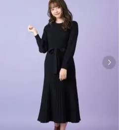 MIIA ニットワンピース