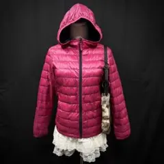 y2k UNIQLO ウルトラライトダウン　短丈　ピンク　monbell似