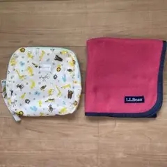 L.L.Bean おむつ替えシート　Milpoche おむつポーチ セット