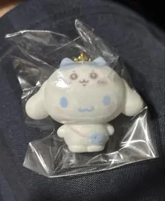 サンリオ ちいかわ シークレットフロッキーマスコットチャーム ハチワレ