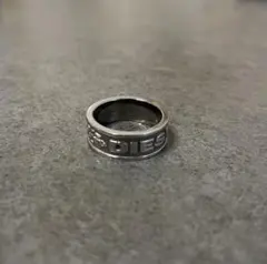 DIESEL シルバー ロゴリング