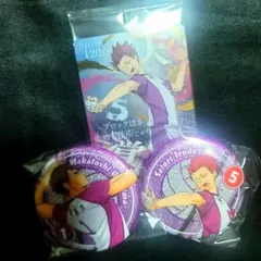 牛島若利 天童覚 ピンバッジセット