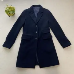 美品 green label relaxing ウール チェスターコート 値下げ