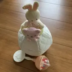 famiriar ファミリア　おきあがりこぼし　うさぎ　ラトル　リストバンド