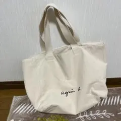 agnes b.キャンバストートバック