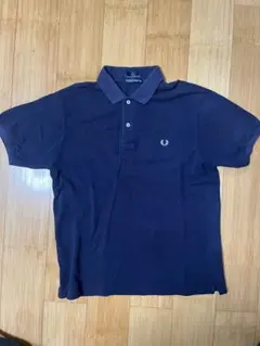 FRED PERRY ネイビー ポロシャツ L - メルカリ