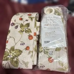 アコーディオンカーテン フルーツ柄 120x185cm