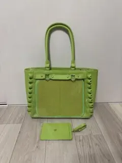 ザッカマート A4痛バッグ ライムグリーン