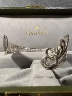 【希少】Christofle ジャルダンエデン・バングル
