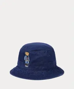 未試着　Polo ベア ツイル バケット ハット　L-XL