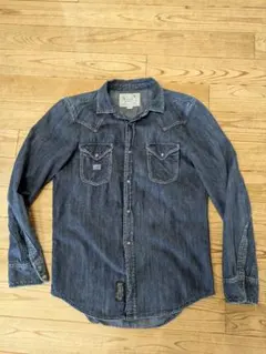 Ai様専用　Diesel ダークブルー デニムシャツ M