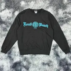 美品 CUTRATE カットレイト Long Beachプリント スウェット M
