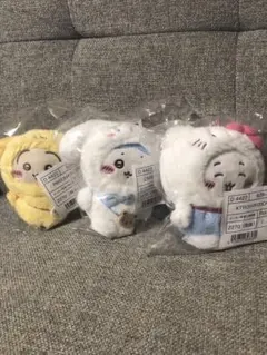 ちいかわ サンリオ コラボ マスコット 3点