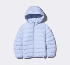 UNIQLO ユニクロ　キッズダウン　水色　ブルー