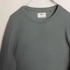 BADDOX 長袖シャツ ロンT サーマルシャツ グレー 無地 メンズМ