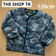 THE SHOP TK キッズ 迷彩デザインジャケット 120cm リバーシブル