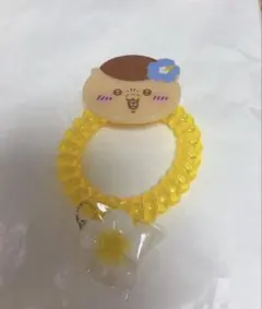 ちいかわ　シーサーのおみやげやさん　ヘアゴム　くりまんじゅう