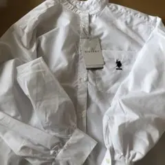 U.S. POLO ASSN. オフホワイト Mサイズ 長袖シャツ