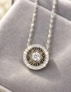 【お値下げ】ダイヤモンド ネックレス ラウンドブリリアントカット 0.338ct