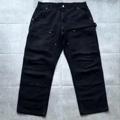 ジ*郎様 Carhartt ダブルニーUSA制ワークパンツ ブラック 30x30 ジ*郎様 Carhartt ダブルニーUSA制ワークパンツ ブラック 30x30 - メルカリ