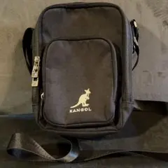 【KANGOL】ショルダーバッグ　ブラック