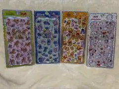 t*k様 ディズニー　プチドロップステッカー　バンビ　プーさん　101匹わんちゃ