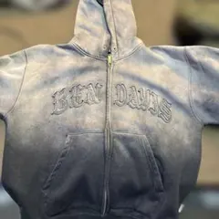 BEN DAVIS グレー フード付きパーカー M