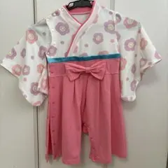 袴ロンパース（80センチ）ベビー服