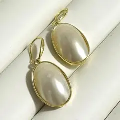 マベパール　本真珠　ピアス パール　冠婚葬祭 南洋真珠　白蝶真珠