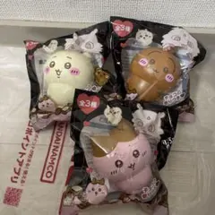 ちいかわ バレンタインスクイーズ ちいかわ ハチワレ うさぎ 3点セット ③