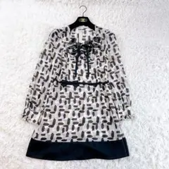 美品✨トゥービーシック　チュニックブラウス 日本製 体型カバー ウエストベルト