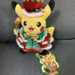 SALE 海外ポケモンセンター限定 チャイナドレス 春節 ピカチュウ