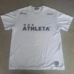 ATHLETA ホワイト サッカーシャツ