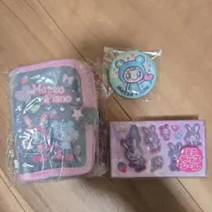 Mezzo Piano 手帳 缶バッジ ベリエちゃんシール 세트