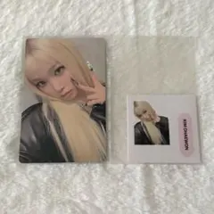 LE SSERAFIM チェウォン　Weverse global 特典　トレカ