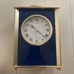 SEIKO 置き時計　日本製　真鍮