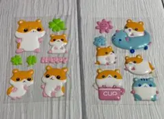 ハムスターシール 袋なし 傷あり 平成レトロ レモン株式会社