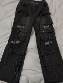 Darich カーゴレザーストレートパンツ - メルカリ
